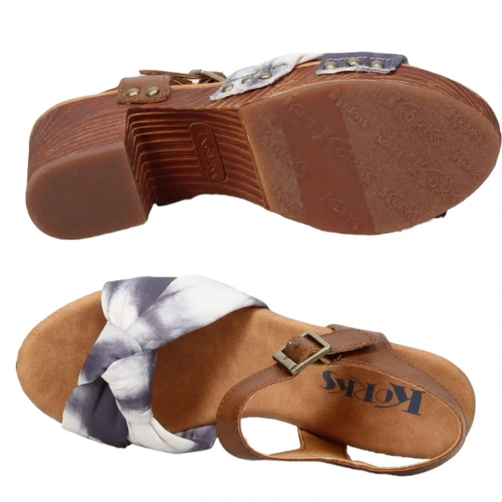 Korks Natalia Knot Sandals Size 11